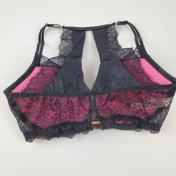 PINK Victoria's Secret Black Date Push Up Bra - Picture 4 of 4